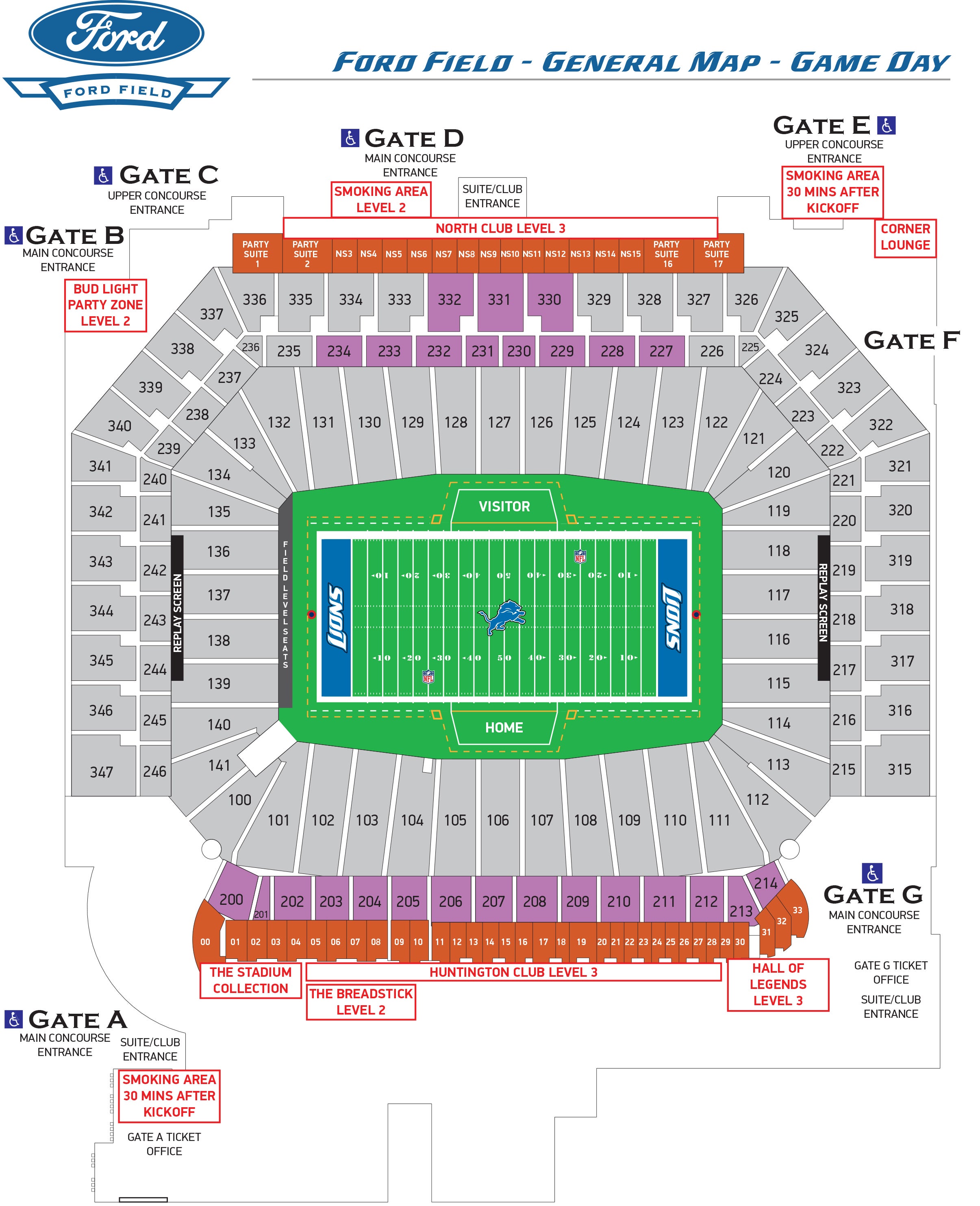 B Moore Field Seating Chart