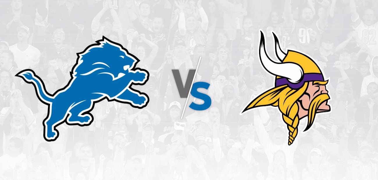 Minnesota Vikings vs. Detroit Lions Ford Field