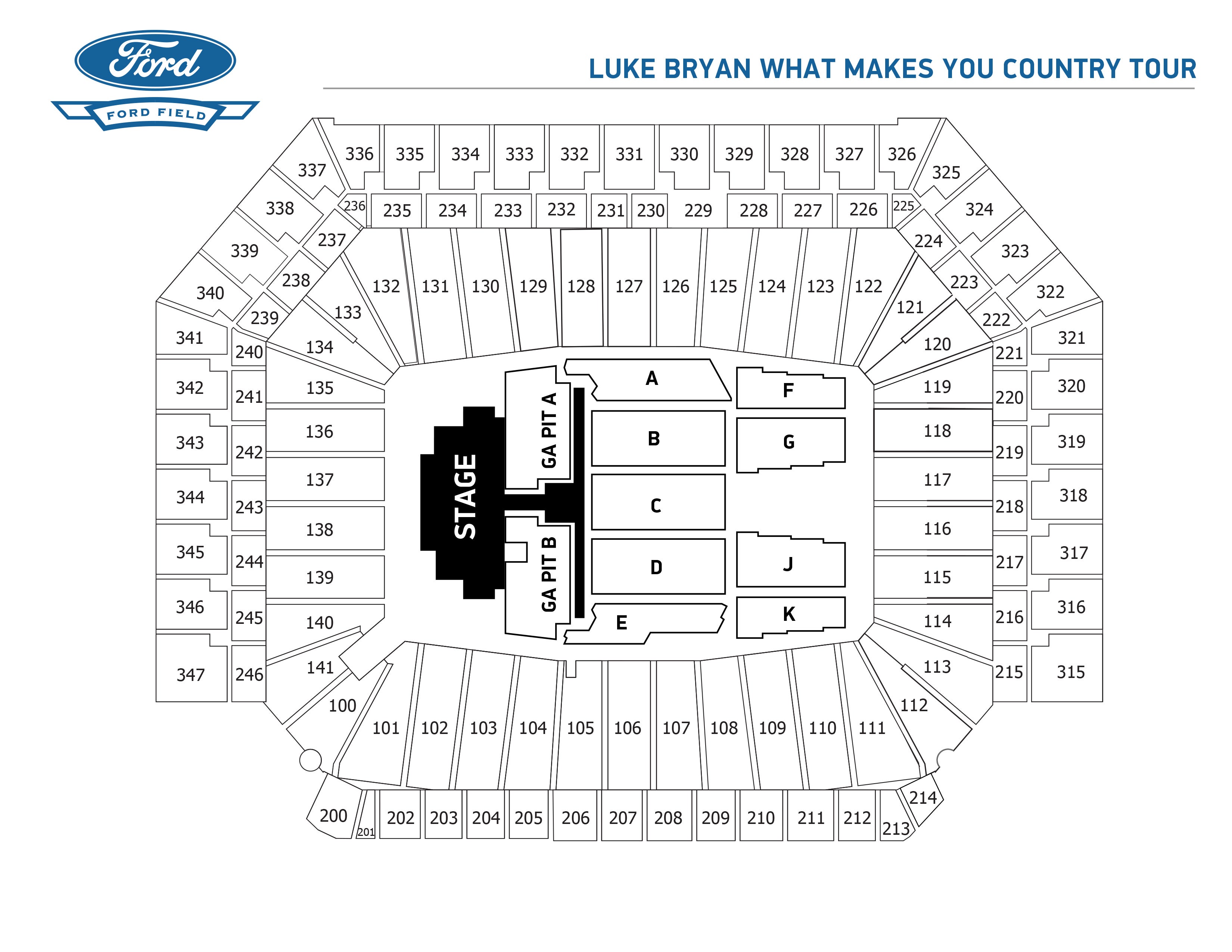 luke bryan what makes you country tour xl stadium sized boardwalk hall seating chart luke bryan