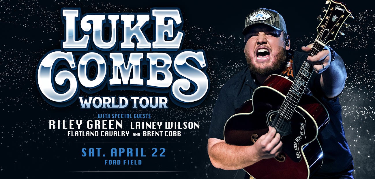 LUKE COMBS WORLD TOUR Ford Field