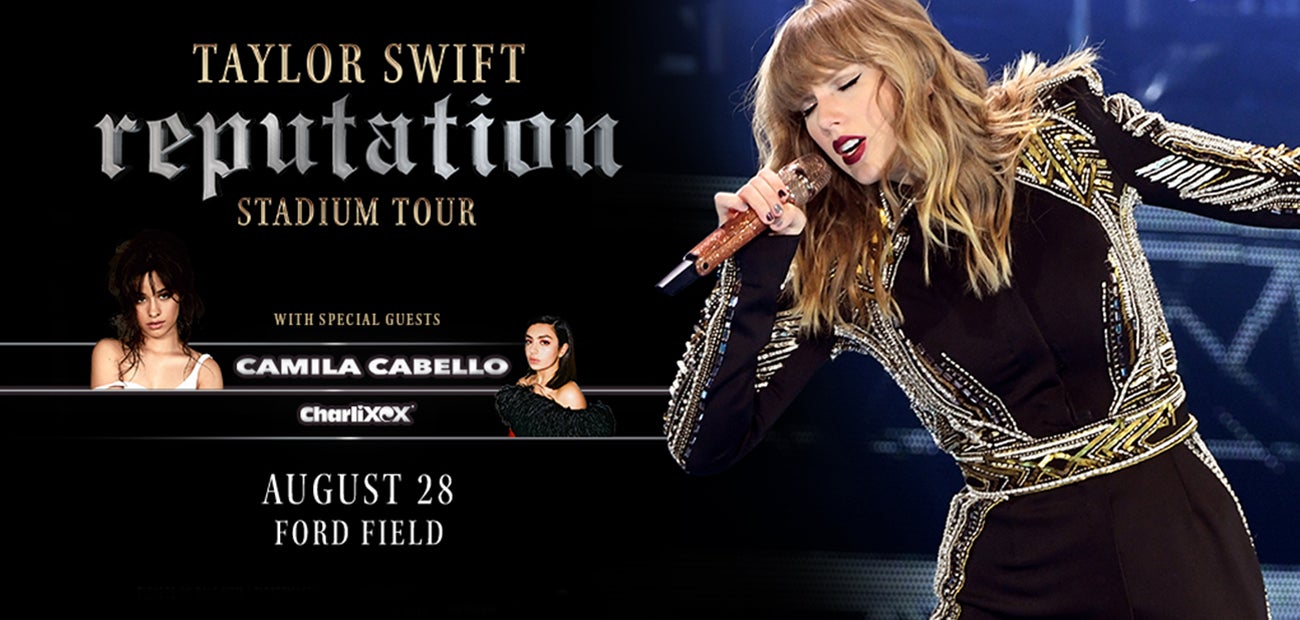 Taylor Swift Reputation Stadium Tour Ford Field